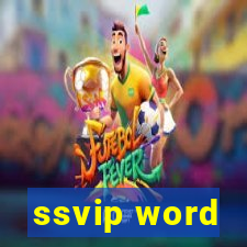 ssvip word